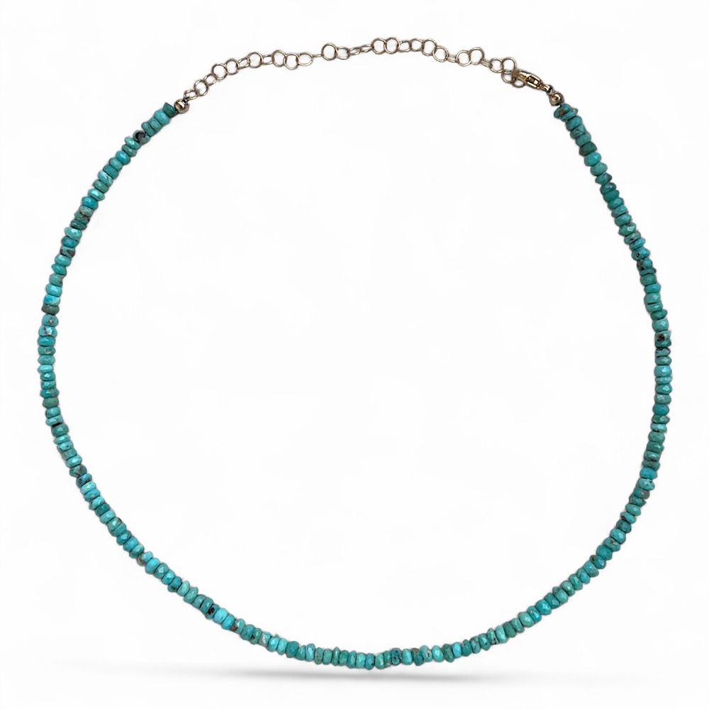 Turquoise Beaded Necklace (BRAND NEW)